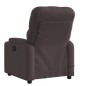 vidaXL Massagesessel Dunkelbraun Stoff vidaXL Massagesessel Dunkelbraun Stoff