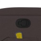 vidaXL Massagesessel Dunkelbraun Stoff vidaXL Massagesessel Dunkelbraun Stoff