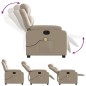 vidaXL Massagesessel Cappuccino-Braun Kunstleder vidaXL Massagesessel Cappuccino-Braun Kunstleder