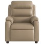 vidaXL Massagesessel Cappuccino-Braun Kunstleder vidaXL Massagesessel Cappuccino-Braun Kunstleder