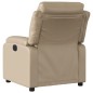 vidaXL Relaxsessel Cappuccino-Braun Kunstleder
