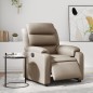 vidaXL Relaxsessel Elektrisch Cappuccino-Braun Kunstleder vidaXL Relaxsessel Elektrisch Cappuccino-Braun Kunstleder