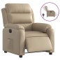 vidaXL Relaxsessel Elektrisch Cappuccino-Braun Kunstleder vidaXL Relaxsessel Elektrisch Cappuccino-Braun Kunstleder