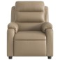 vidaXL Relaxsessel Elektrisch Cappuccino-Braun Kunstleder vidaXL Relaxsessel Elektrisch Cappuccino-Braun Kunstleder