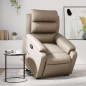 vidaXL Relaxsessel mit Aufstehhilfe Cappuccino-Braun Kunstleder vidaXL Relaxsessel mit Aufstehhilfe Cappuccino-Braun Kunstleder