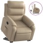 vidaXL Relaxsessel mit Aufstehhilfe Cappuccino-Braun Kunstleder vidaXL Relaxsessel mit Aufstehhilfe Cappuccino-Braun Kunstleder