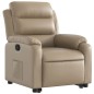 vidaXL Relaxsessel mit Aufstehhilfe Cappuccino-Braun Kunstleder vidaXL Relaxsessel mit Aufstehhilfe Cappuccino-Braun Kunstleder