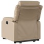 vidaXL Relaxsessel mit Aufstehhilfe Cappuccino-Braun Kunstleder vidaXL Relaxsessel mit Aufstehhilfe Cappuccino-Braun Kunstleder