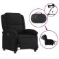vidaXL Relaxsessel Elektrisch Schwarz Samt vidaXL Relaxsessel Elektrisch Schwarz Samt