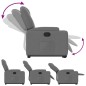 vidaXL Relaxsessel mit Aufstehhilfe Dunkelgrau Stoff vidaXL Relaxsessel mit Aufstehhilfe Dunkelgrau Stoff