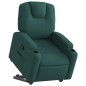 vidaXL Relaxsessel mit Aufstehhilfe Dunkelgrün Stoff vidaXL Relaxsessel mit Aufstehhilfe Dunkelgrün Stoff