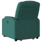 vidaXL Relaxsessel mit Aufstehhilfe Dunkelgrün Stoff vidaXL Relaxsessel mit Aufstehhilfe Dunkelgrün Stoff