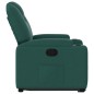 vidaXL Relaxsessel mit Aufstehhilfe Dunkelgrün Stoff vidaXL Relaxsessel mit Aufstehhilfe Dunkelgrün Stoff