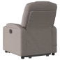 vidaXL Massagesessel mit Aufstehhilfe Taupe Stoff vidaXL Massagesessel mit Aufstehhilfe Taupe Stoff