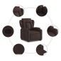 vidaXL Relaxsessel mit Aufstehhilfe Dunkelbraun Stoff vidaXL Relaxsessel mit Aufstehhilfe Dunkelbraun Stoff