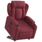 vidaXL Relaxsessel mit Aufstehhilfe Weinrot Stoff vidaXL Relaxsessel mit Aufstehhilfe Weinrot Stoff