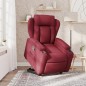 vidaXL Relaxsessel mit Aufstehhilfe Weinrot Stoff vidaXL Relaxsessel mit Aufstehhilfe Weinrot Stoff