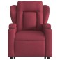vidaXL Relaxsessel mit Aufstehhilfe Weinrot Stoff vidaXL Relaxsessel mit Aufstehhilfe Weinrot Stoff