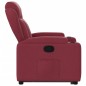 vidaXL Relaxsessel mit Aufstehhilfe Weinrot Stoff vidaXL Relaxsessel mit Aufstehhilfe Weinrot Stoff