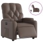 vidaXL Elektrischer Relaxsessel Braun Kunstleder vidaXL Elektrischer Relaxsessel Braun Kunstleder