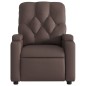 vidaXL Elektrischer Relaxsessel Braun Kunstleder vidaXL Elektrischer Relaxsessel Braun Kunstleder