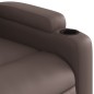 vidaXL Elektrischer Relaxsessel Braun Kunstleder vidaXL Elektrischer Relaxsessel Braun Kunstleder