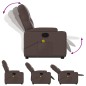 vidaXL Massagesessel mit Aufstehhilfe Braun Kunstleder vidaXL Massagesessel mit Aufstehhilfe Braun Kunstleder