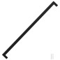 vidaXL Möbelgriffe 5 Stk. Schwarz 480 mm Edelstahl vidaXL Möbelgriffe 5 Stk. Schwarz 480 mm Edelstahl