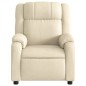 vidaXL Massagesessel Elektrisch Creme Stoff vidaXL Massagesessel Elektrisch Creme Stoff
