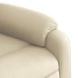 vidaXL Massagesessel Elektrisch Creme Stoff vidaXL Massagesessel Elektrisch Creme Stoff