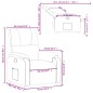 vidaXL Relaxsessel Schwarz Mikrofasergewebe vidaXL Relaxsessel Schwarz Mikrofasergewebe