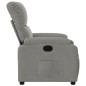 vidaXL Relaxsessel Hellgrau Mikrofasergewebe vidaXL Relaxsessel Hellgrau Mikrofasergewebe