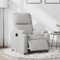 vidaXL Relaxsessel Elektrisch Hellgrau Mikrofasergewebe vidaXL Relaxsessel Elektrisch Hellgrau Mikrofasergewebe