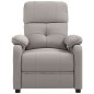 vidaXL Relaxsessel Taupe Stoff vidaXL Relaxsessel Taupe Stoff