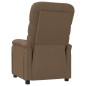 vidaXL Relaxsessel Braun Stoff vidaXL Relaxsessel Braun Stoff