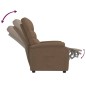 vidaXL Relaxsessel Braun Stoff vidaXL Relaxsessel Braun Stoff