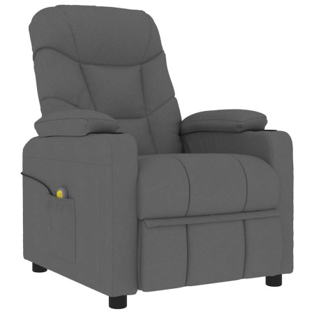 vidaXL Relaxsessel Dunkelgrau Stoff