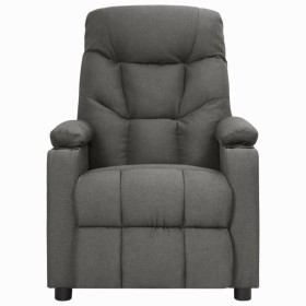 vidaXL Relaxsessel Dunkelgrau Stoff
