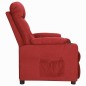 vidaXL Relaxsessel Weinrot Stoff
