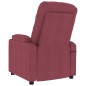 vidaXL Relaxsessel Weinrot Stoff