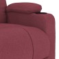 vidaXL Relaxsessel Weinrot Stoff