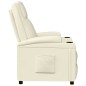 vidaXL Relaxsessel Cremeweiß Kunstleder vidaXL Relaxsessel Cremeweiß Kunstleder