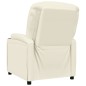 vidaXL Relaxsessel Cremeweiß Kunstleder vidaXL Relaxsessel Cremeweiß Kunstleder