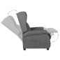 vidaXL Relaxsessel Hellgrau Stoff vidaXL Relaxsessel Hellgrau Stoff