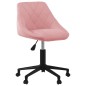 vidaXL Esszimmerstuhl Drehbar Rosa Samt vidaXL Esszimmerstuhl Drehbar Rosa Samt