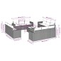 vidaXL 13-tlg. Garten-Sofagarnitur mit Kissen Braun Poly Rattan vidaXL 13-tlg. Garten-Sofagarnitur mit Kissen Braun Poly Rattan