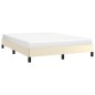 vidaXL Bettgestell Creme 140x200 cm Kunstleder vidaXL Bettgestell Creme 140x200 cm Kunstleder