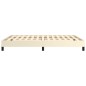 vidaXL Bettgestell Creme 140x200 cm Kunstleder vidaXL Bettgestell Creme 140x200 cm Kunstleder