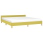 vidaXL Bettgestell ohne Matratze Grün 160x200 cm Stoff vidaXL Bettgestell ohne Matratze Grün 160x200 cm Stoff