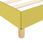 vidaXL Bettgestell ohne Matratze Grün 160x200 cm Stoff vidaXL Bettgestell ohne Matratze Grün 160x200 cm Stoff